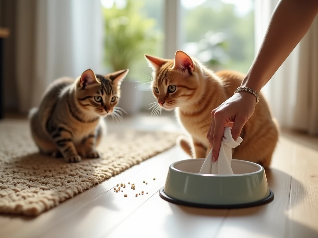 Cleaning Up After a Picky Cat: Hacks for Mess-Free Living