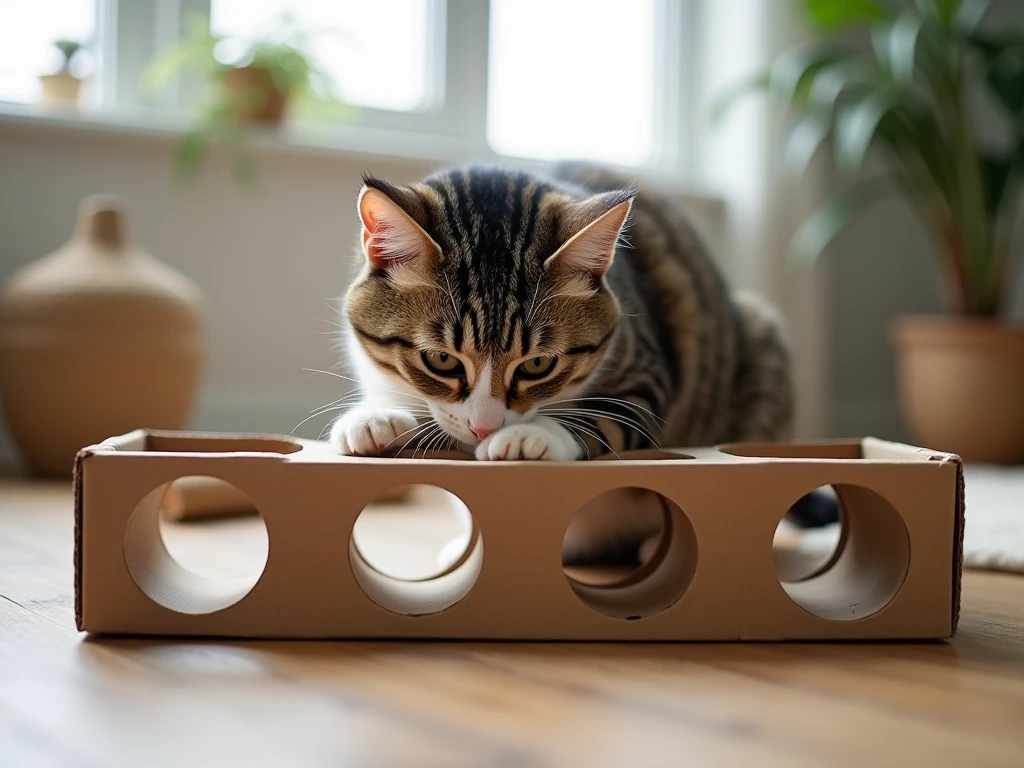 DIY Cat Puzzle Games: Keep Your Kitty Mentally Sharp