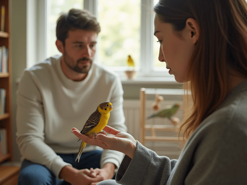 How to Build Trust with a Shy or Nervous Pet Bird