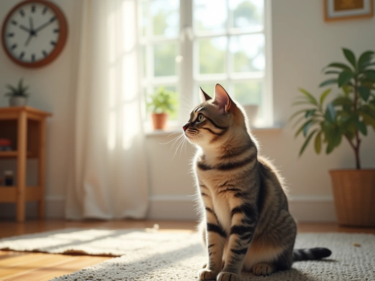 Routine Timer Mission: How Cats Learn Daily Schedules
