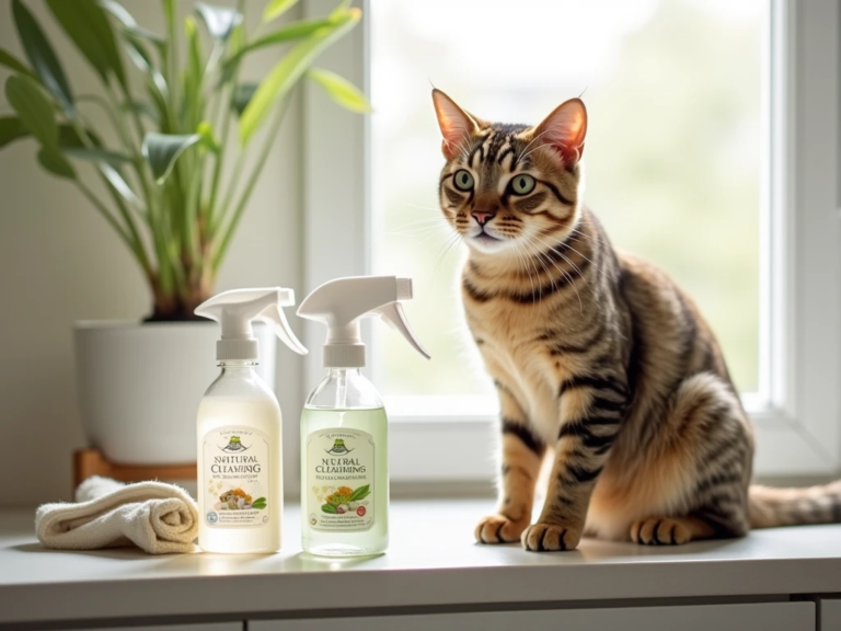 Safe Household Cleaning Products for Cats
