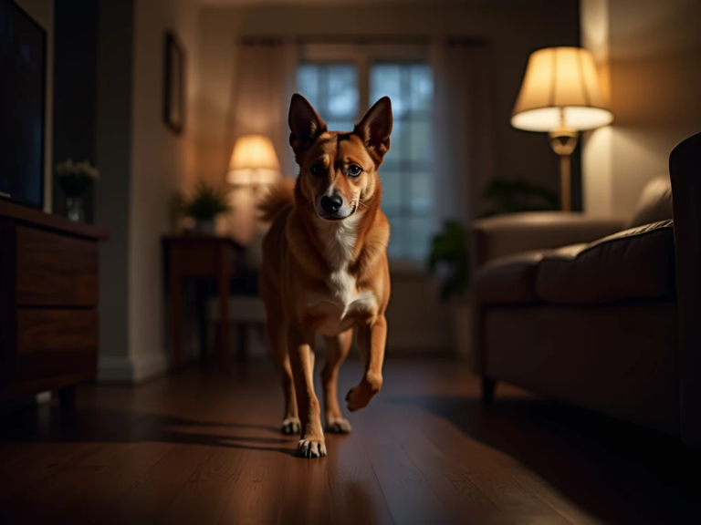 Teaching Your Dog to Monitor the Home Calmly: A Night Safety Patrol Mission
