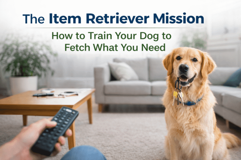 The Item Retriever Mission: How to Train Your Dog to Fetch What You Need