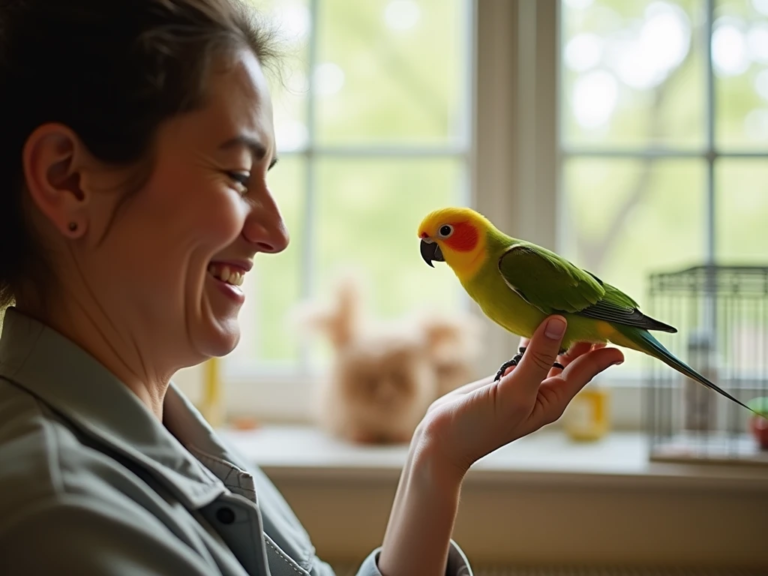The Joys and Challenges of Living with a Pet Bird