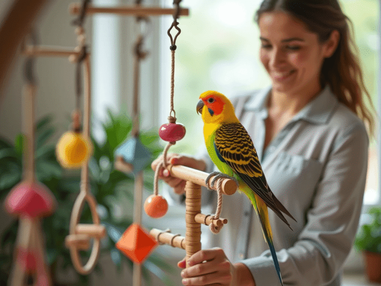 How to Rotate Toys and Perches to Keep Birds Engaged