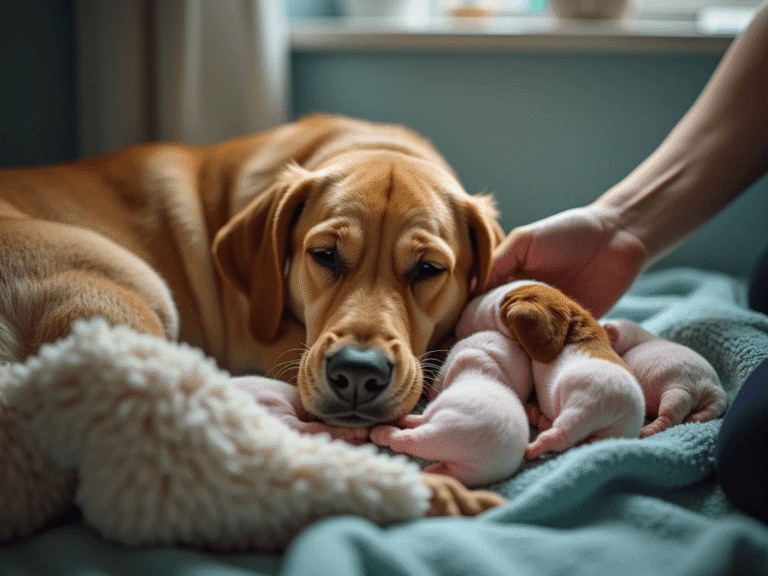 How to Support a Mother Dog After Birth