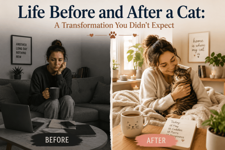 Life Before and After a Cat: A Transformation You Didn’t Expect