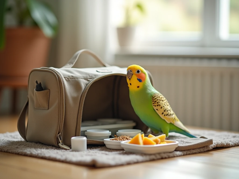 What to Pack When Traveling With a Bird